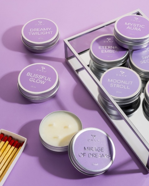 DNKa’ Spa-świeca do masażu rąk Mystic Aura, 30 ml