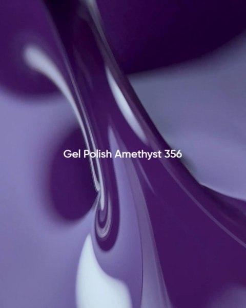 NAILSOFTHEDAY Amethyst Gel Polish - głęboki śliwkowy lakier hybrydowy o chłodnym odcieniu, 10 ml