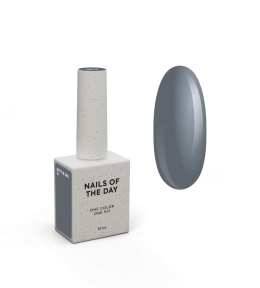 NAILSOFTHEDAY Bottle gel 16 - kryjący szary żel do wzmocnienia i naprawy, 10 ml