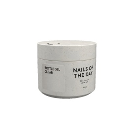 NAILSOFTHEDAY Bottle gel clear - przezroczysty żel do wzmocnienia i naprawy, 30 ml