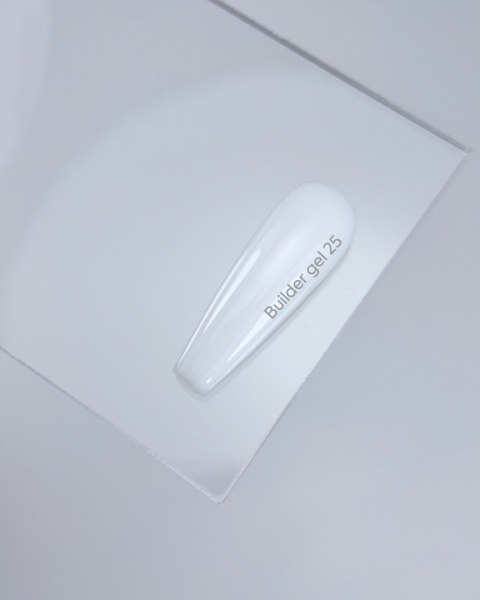 NAILSOFTHEDAY Builder gel 25 - żel budujący o intensywnie białym odcieniu, 15 ml