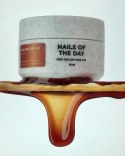 NAILSOFTHEDAY Builder gel 49 Vitrage - brązowy witrażowy żel budujący, 15 ml