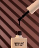 NAILSOFTHEDAY Color of the month November 2025 Deep Brown - czekoladowy lakier hybrydowy, 10 ml
