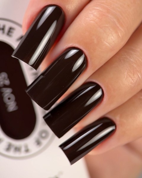 NAILSOFTHEDAY Color of the month November 2025 Deep Brown - czekoladowy lakier hybrydowy, 10 ml