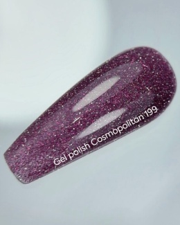 NAILSOFTHEDAY Cosmopolitan Gel Polish - ciemno-różowy odblaskowy lakier hybrydowy, 10 ml