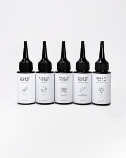 NAILSOFTHEDAY Glossy top no wipe - błyszczący top bez lepkiej warstwy i z filtrem UV, 50 ml