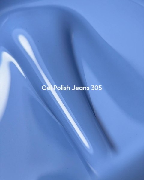 NAILSOFTHEDAY Jeans Gel Polish - chłodny niebiesko-szary lakier hybrydowy, 10 ml