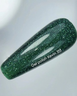 NAILSOFTHEDAY Kevin Gel Polish - lakier hybrydowy z drobinką odblaskową, 10 ml