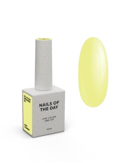 NAILSOFTHEDAY Lemonade Gel Polish - pastelowo-cytrynowy lakier hybrydowy, 10 ml