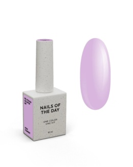 NAILSOFTHEDAY Lollypop Gel Polish - pastelowo-liliowy lakier hybrydowy, 10 ml