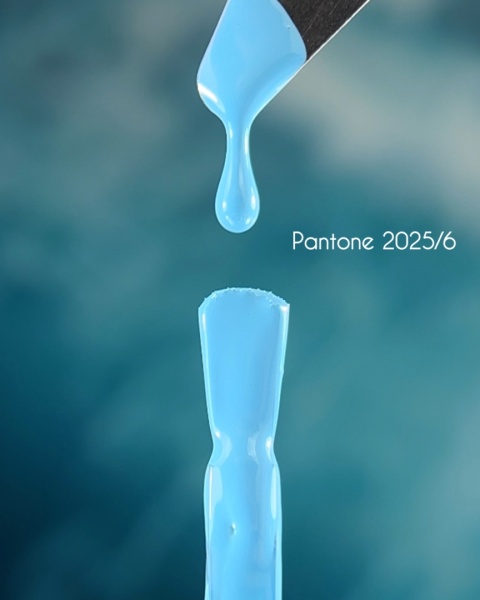 NAILSOFTHEDAY Pantone 2025/6 Gel Polish - jaskrawy błękitny lakier hybrydowy, 10 ml