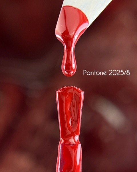 NAILSOFTHEDAY Pantone 2025/8 Gel Polish - bordowy lakier hybrydowy, 10 ml