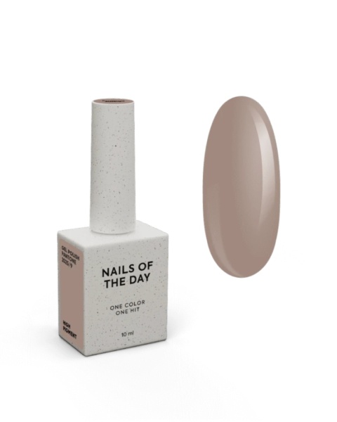 NAILSOFTHEDAY Pantone 2025/9 Gel Polish - kawowo-beżowy lakier hybrydowy, 10 ml