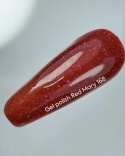 NAILSOFTHEDAY Red Mary Gel Polish - czerwony lakier hybrydowy z odblaskową drobinką, 10 ml