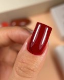 NAILSOFTHEDAY Rich Gel Polish - głęboki czerwony lakier hybrydowy z nutą bordo, 10 ml