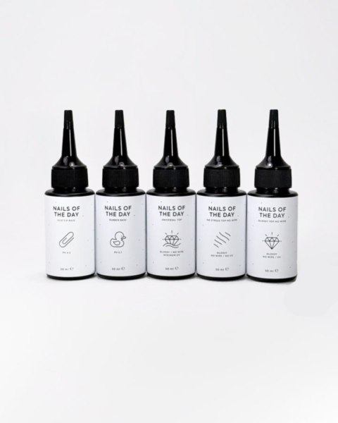 NAILSOFTHEDAY Rubber base - kauczukowa baza hybrydowa, 50 ml