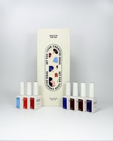 NAILSOFTHEDAY Terracotta Gel Polish - ceglany lakier hybrydowy o ciepłym odcieniu, 10 ml