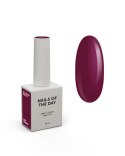 NAILSOFTHEDAY Wine Gel Polish - elegancki winny lakier hybrydowy z czerwono-fioletowym tonem, 10 ml