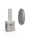 NAILSOFTHEDAY Martini Gel Polish - srebrny odblaskowy lakier hybrydowy, 10 ml