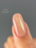 TOUCH 3D Cat Eyes Gel Polish 01 - beżowo-złoty lakier hybrydowy z efektem „kociego oka", 9 ml
