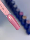 TOUCH 3D Cat Eyes Gel Polish 03 - różowy lakier hybrydowy z efektem „kociego oka", 9 ml