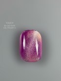TOUCH 3D Cat Eyes Gel Polish 04 - różowo-fioletowy lakier hybrydowy z efektem „kociego oka", 9 ml