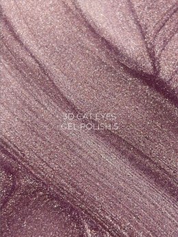 TOUCH 3D Cat Eyes Gel Polish 05 - lawendowo-fioletowy lakier hybrydowy z efektem „kociego oka