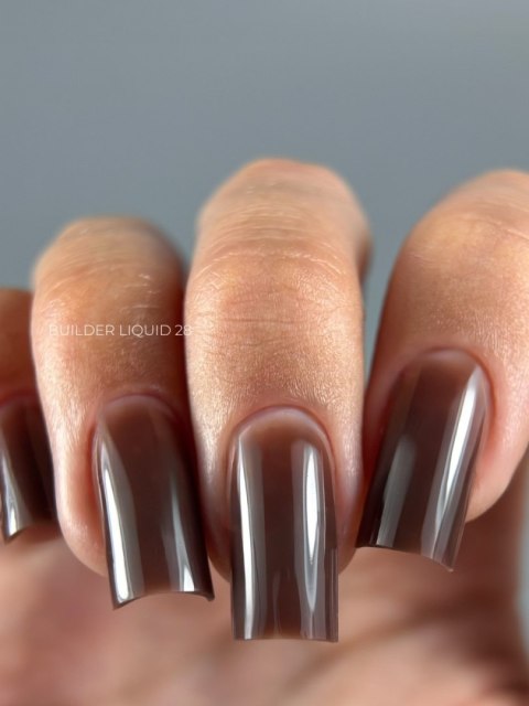 TOUCH Builder liquid 28 - głęboki czekoladowy mocny żel o płynnej koncystencji, 15 ml