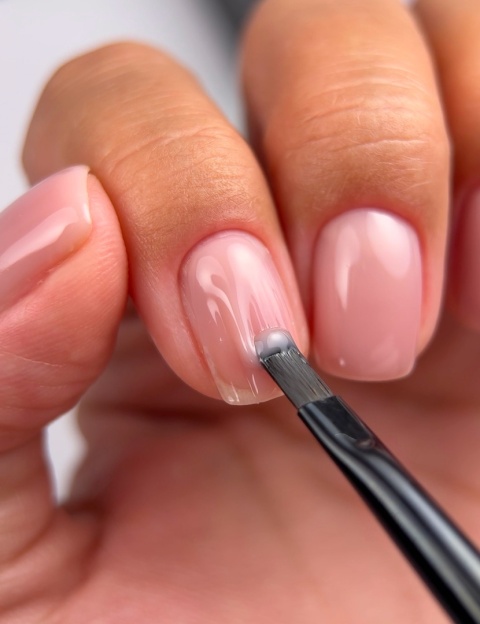 BIBLIOTEKA Builder gel 07 Shade - przygaszony różowy żel budujący, 30 ml