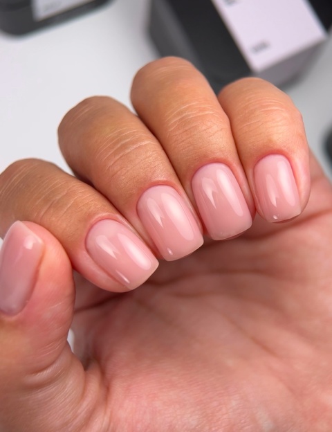 BIBLIOTEKA Builder gel 07 Shade - przygaszony różowy żel budujący, 30 ml