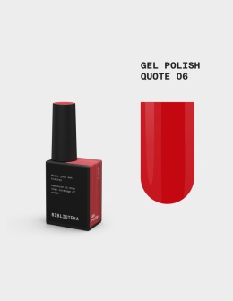 BIBLIOTEKA Gel Polish 06 Quote, 10 ml