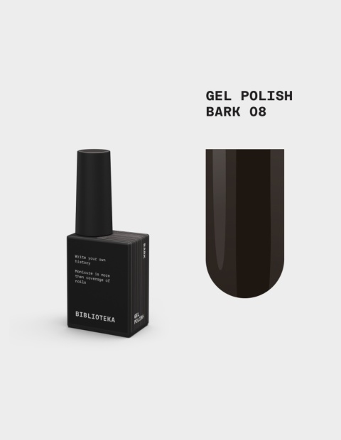 BIBLIOTEKA Gel Polish 08 Bark, 10 ml