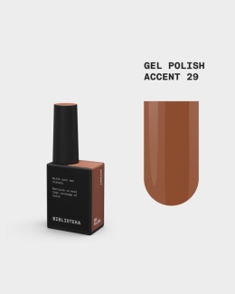 BIBLIOTEKA Gel Polish 29 Accent, 10 ml