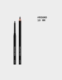 BIBLIOTEKA Pędzelek #round, 10 mm - - pędzelek do żelu