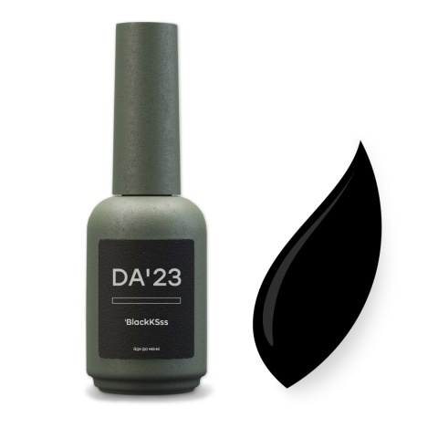 DA'23 'BLACKKSSS GEL POLISH, 14 ML