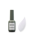 DA'23 'COTTON PEARL GEL POLISH - perłowo-biały lakier hybrydowy z drobinkami, 14 ML
