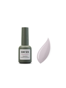 DA'23 COVER TOP 'CRYSTAL AIR, 8 ml - półprzezroczysty top hybrydowy no wipe (blady róż)
