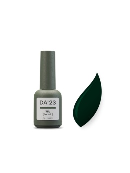 DA'23 GEL POLISH 'FOREST, 8 ml - lakier hybrydowy (ciemna, butelkowa zieleń)