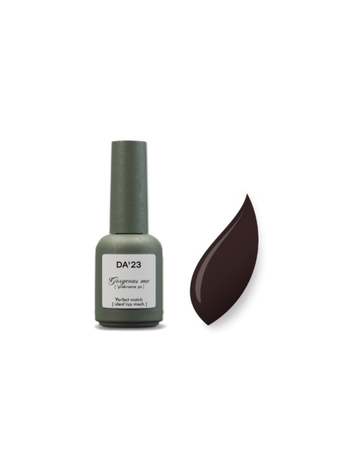 DA'23 GEL POLISH 'PERFECT MATCH, 8 ml - lakier hybrydowy (aksamitny brąz)