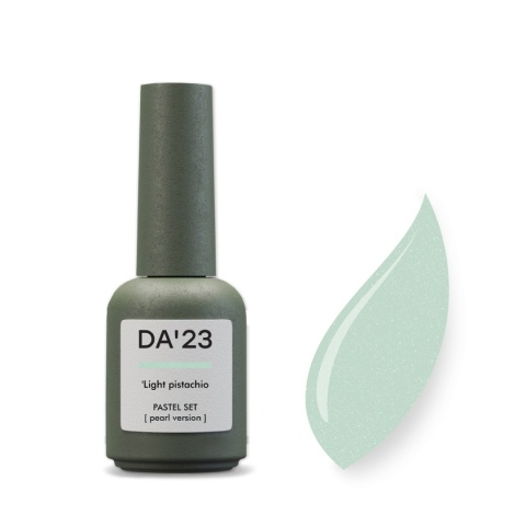DA'23 'LIGHT PISTACHIO GEL POLISH, 8 ML