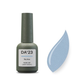 DA'23 'SKY BLUE GEL POLISH, 8 ML