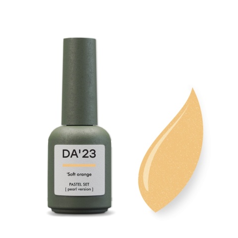 DA'23 'SOFT ORANGE GEL POLISH, 8 ML