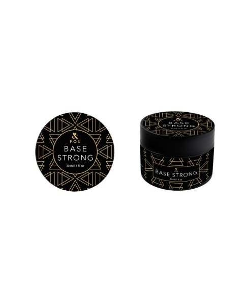 F.O.X Base Strong - baza hybrydowa wzmacniająca paznokci, 30 ml