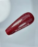 NAILSOFTHEDAY Campari Gel Polish - intensywnie czerwony lakier hybrydowy z odblaskową drobinką, 10 ml