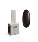 NAILSOFTHEDAY Fondant Gel Polish - bardzo ciemny brązowy lakier hybrydowy, 10 ml