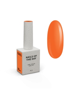 NAILSOFTHEDAY Orange Gel Polish - lakier hybrydowy, 10 ml