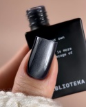 BIBLIOTEKA Cat Eye Gel Polish 03 Midnight, 10 ml - granatowy lakier hybrydowy z efektem "kocie oko"