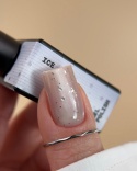 BIBLIOTEKA Cat Eye Gel Polish 17 Ice, 10 ml - srebrny lakier hybrydowy z efektem „kociego oka”