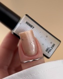 BIBLIOTEKA Cat Eye Gel Polish 18 Honey, 10 ml - złoty lakier hybrydowy z efektem „kociego oka”