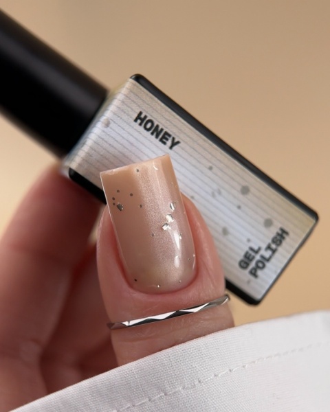 BIBLIOTEKA Cat Eye Gel Polish 18 Honey, 10 ml - złoty lakier hybrydowy z efektem „kociego oka”
